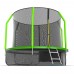 Батут EVO JUMP Cosmo 10ft (Green) с лестницей + нижняя сеть